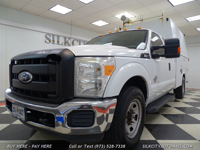 2011 Ford F-350 SD 4x4 Utility Service Truck Extended Cab Diesel