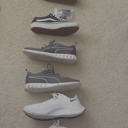 3 in one package with vans puma and nike(Good Conditions)