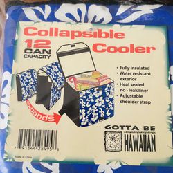 12 Can Collapsible Cooler NEW