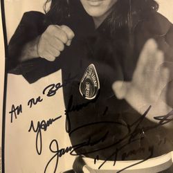 Jason David Frank 8”x10” Autographed Picture “Tommy” of Power Rangers 