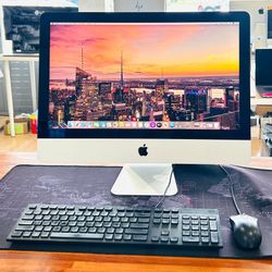 Apple iMac 21.5” 2019 4K Retina 
6-CORE i5 3GHz 16GB RAM 256GB SSD Radeon Pro 560x 4GB VRAM