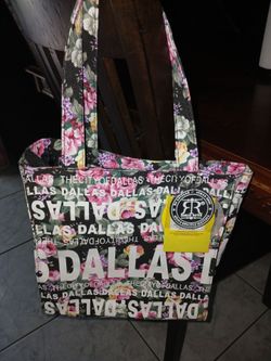 Robin Ruth floral tote