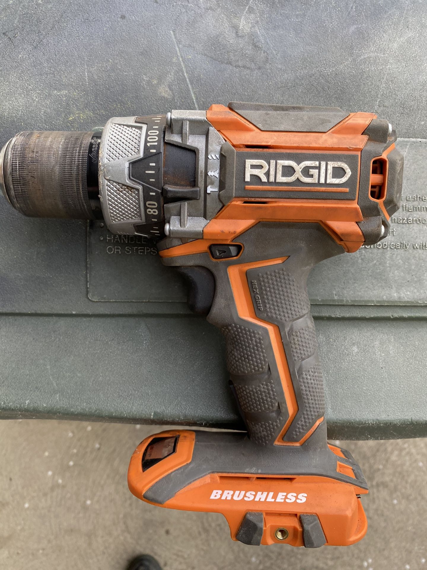 Ridgid 18 V hammer drill only Brushless