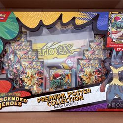 Pokémon Ascended Heroes Lucario Poster Collection 