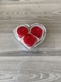 Candle Holder - Heart Shape 