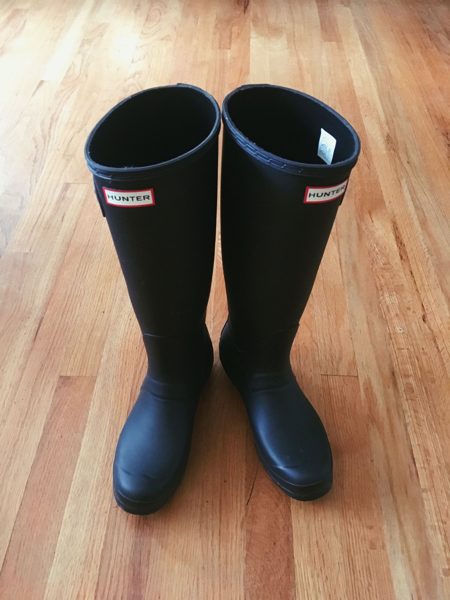 Matte Black Hunter Rain Boots