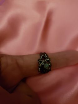 New black and silver WEDDING RINGS!