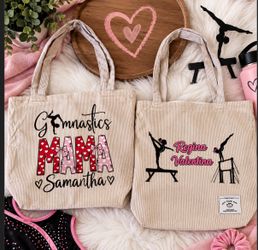 Gymnastics tote bags