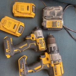 Dewalt Hammer Drill And Compact Drill