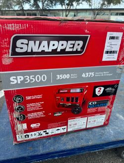 New! Snapper 3500 Gas Generator super Quiet!
