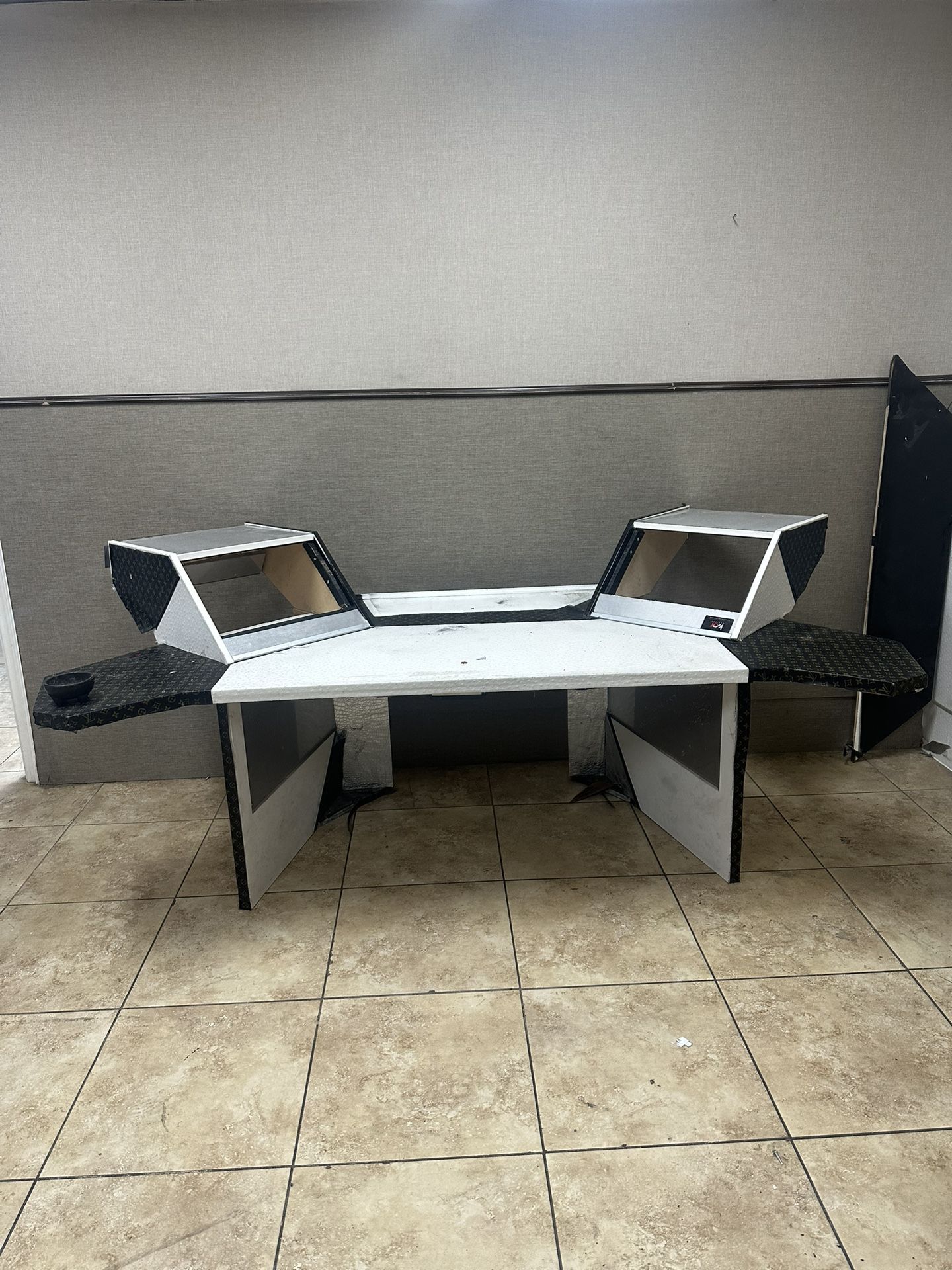 Custom Recording Studio Desk.