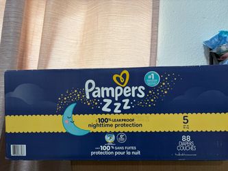Pampers size 5