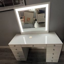 White Led Vanity 