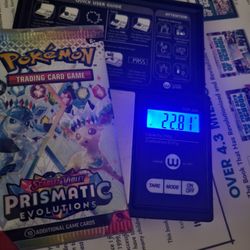 Pokemon HEAVY Prismatic Evolution Booster Packs 