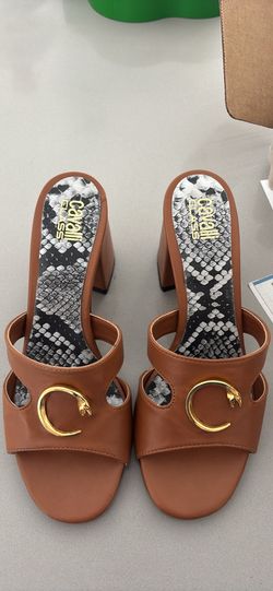 Cavalli class heeled sandals