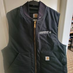 New Carhartt V01 Black Vest
