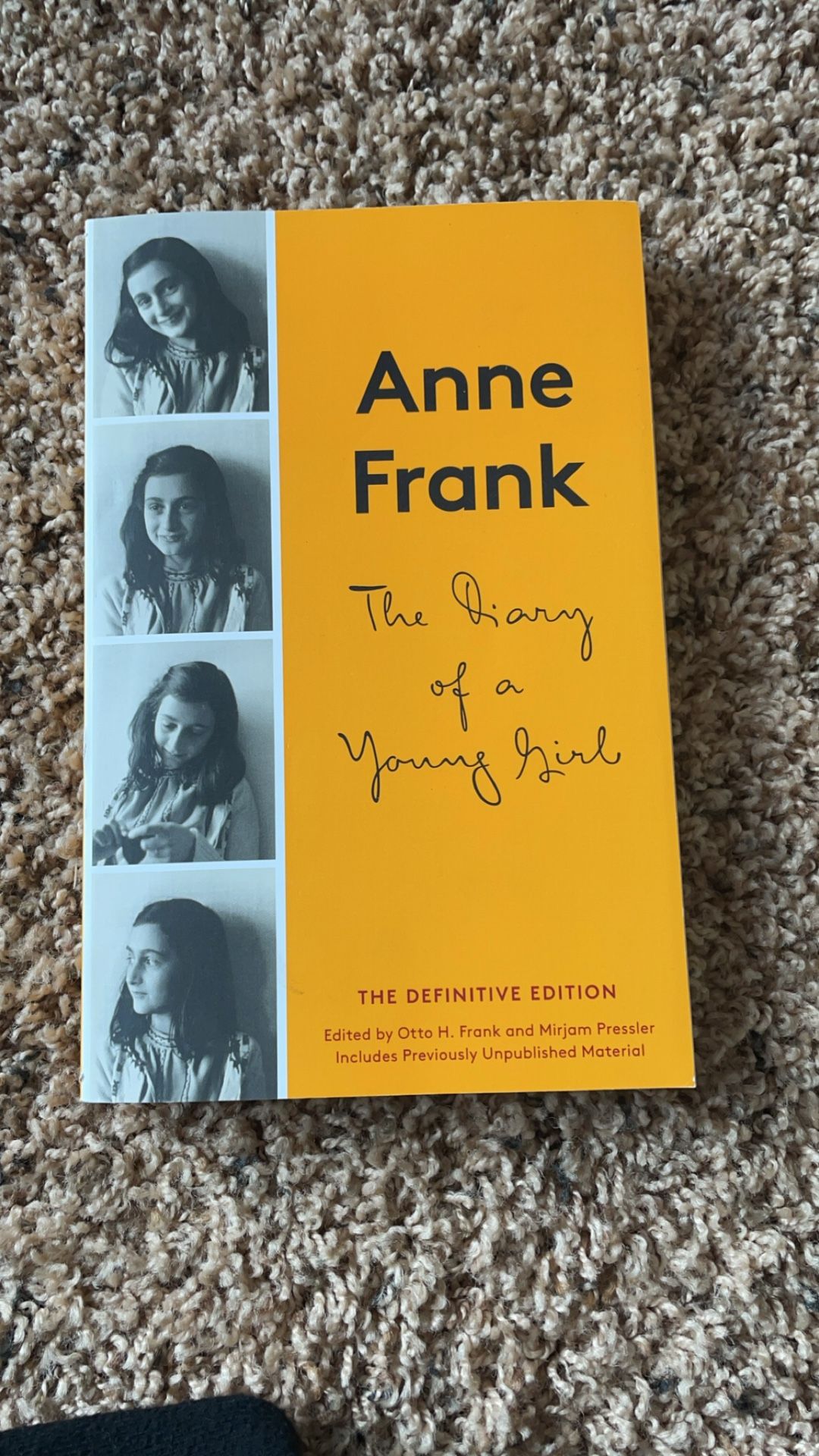 Diary Of Anne Frank Book 