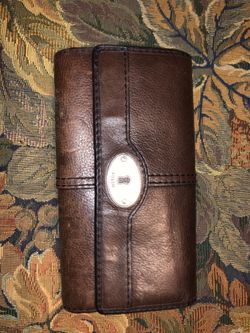 Fossil trifold wallet