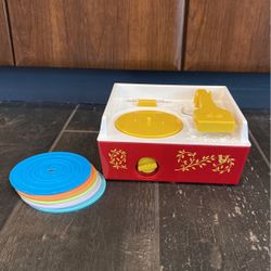 Music Box Record Player For Kids
