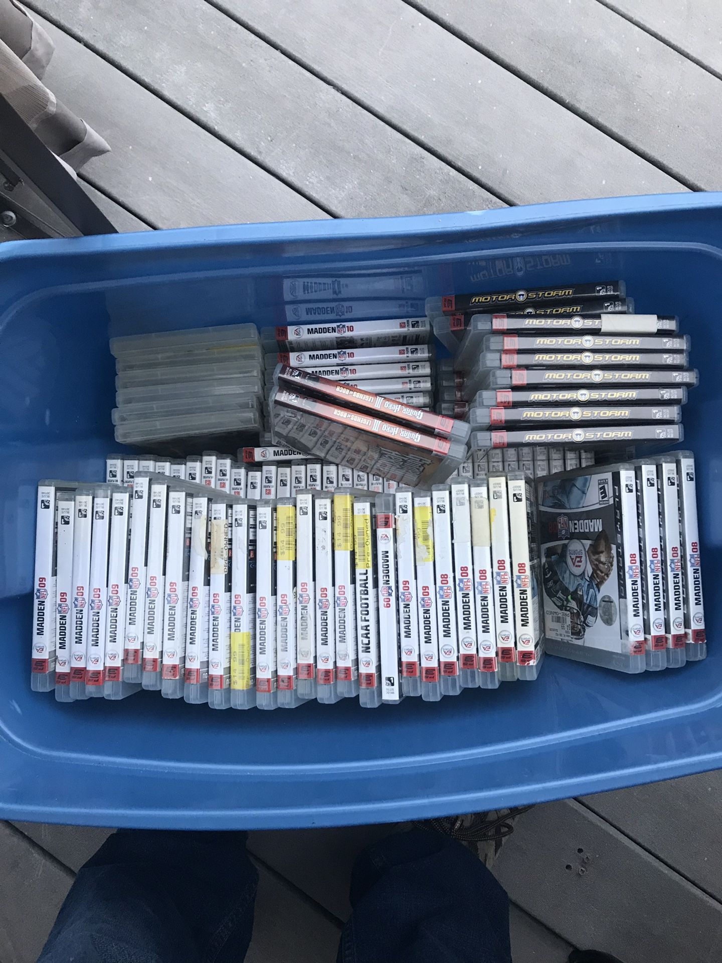 Large lot of PS3 games