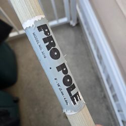 Pro Pole Model#3216 Length: Extends from 8 to 15.3 feet (or 8 to 16 feet according to the image label). $8.00