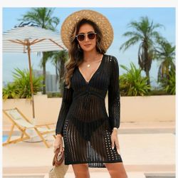 Cover Ups for Swimwear Women, Bathing Suit Cover Up for Women, Beach Cover Up Dress Pullover Beach Dress

