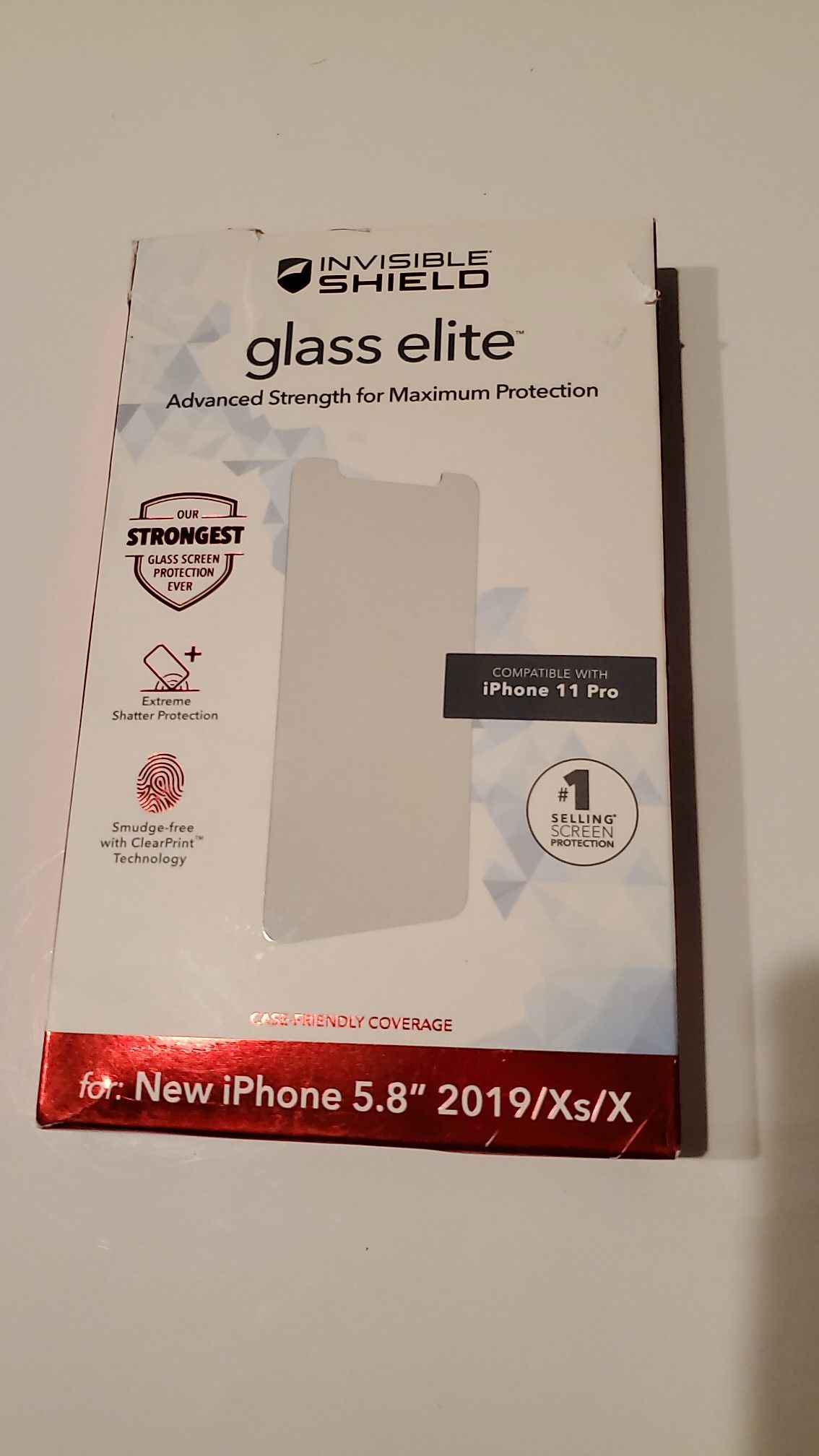 iphone glass shield for X, Xs, 6, 7, 8