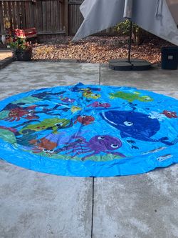 Splash pad-used once