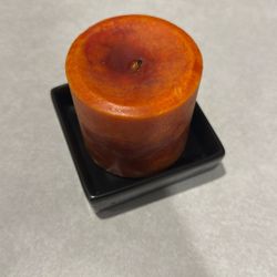 Candle With Ceramic Candle Holder 