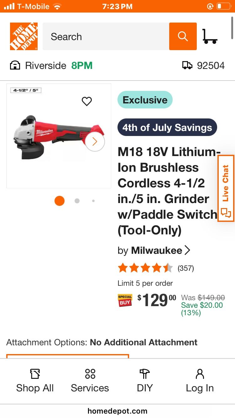 M18 Grinder