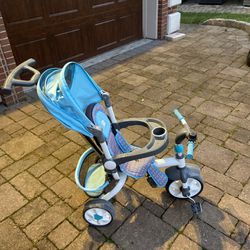 Blue  Tricycle For Toddler