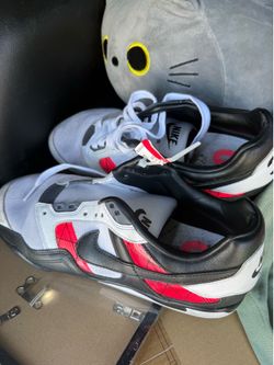 Size 10 Nike Air Bo Turf Jackson Trainer Black White Solar Red DO1791-106 Men