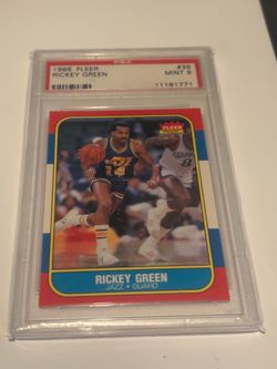 1986 Fleer Rickey Green