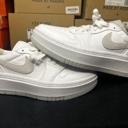 Jordan 1 Elevate Low White Neutral Grey Womens