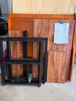 Industrial Desk/shelf Unassembled with Hardware