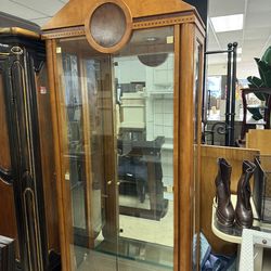 Hickory White Genesis Display Cabinet - 36” x 16” x 18” Excellent Condition