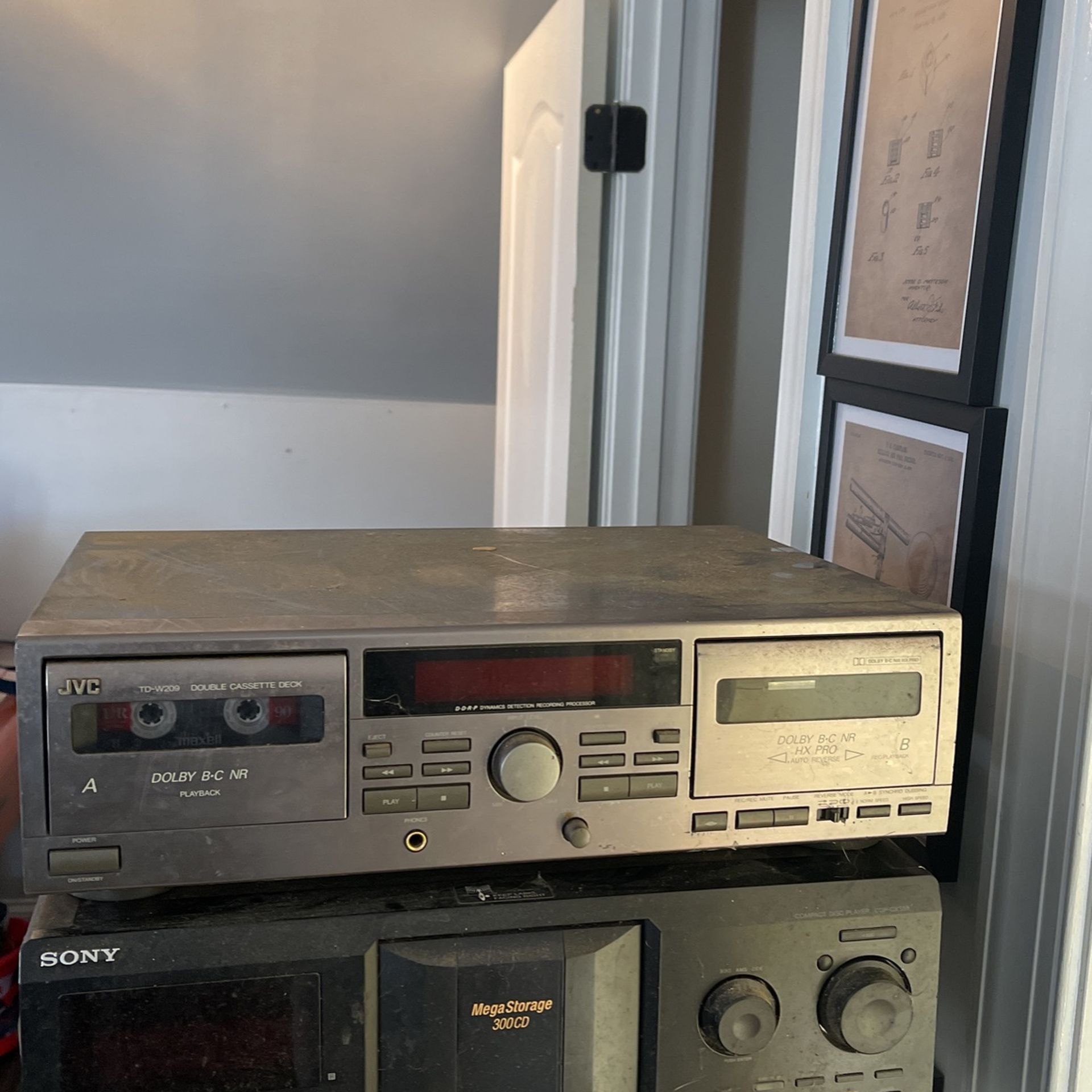 Jvc Dual Cassette Recorder Player