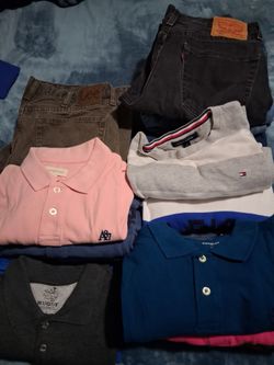 Bundle Of Used Men's Clothes 