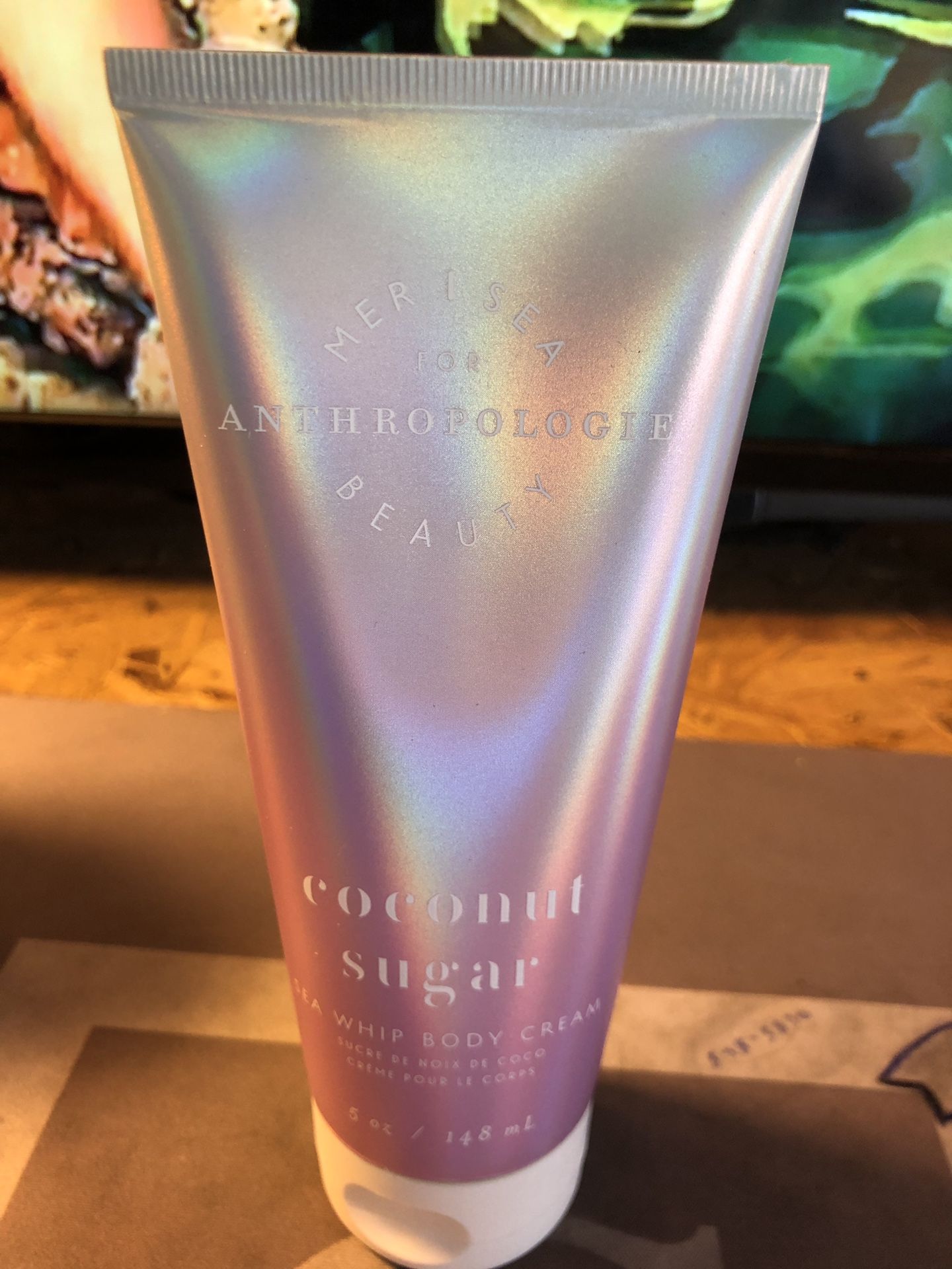 Anthropologie For Merisea Beauty Coconut Sugar Sea Whip Body Cream 5 oz Sealed