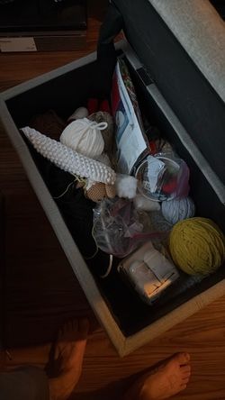 Yarn and crafting supplies