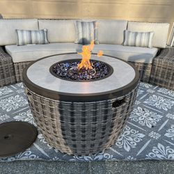 Brand New Outdoor Furniture With Fire Pit