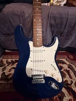 Squier by Fender Electric Guitar – Dark Blue