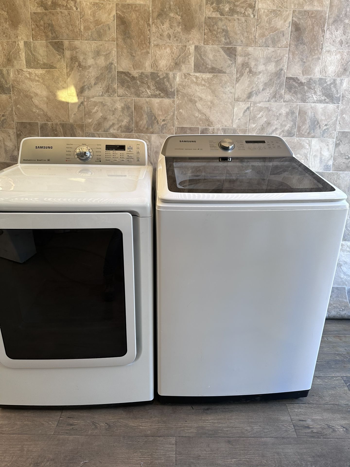 Samsung Set Gas Laundry