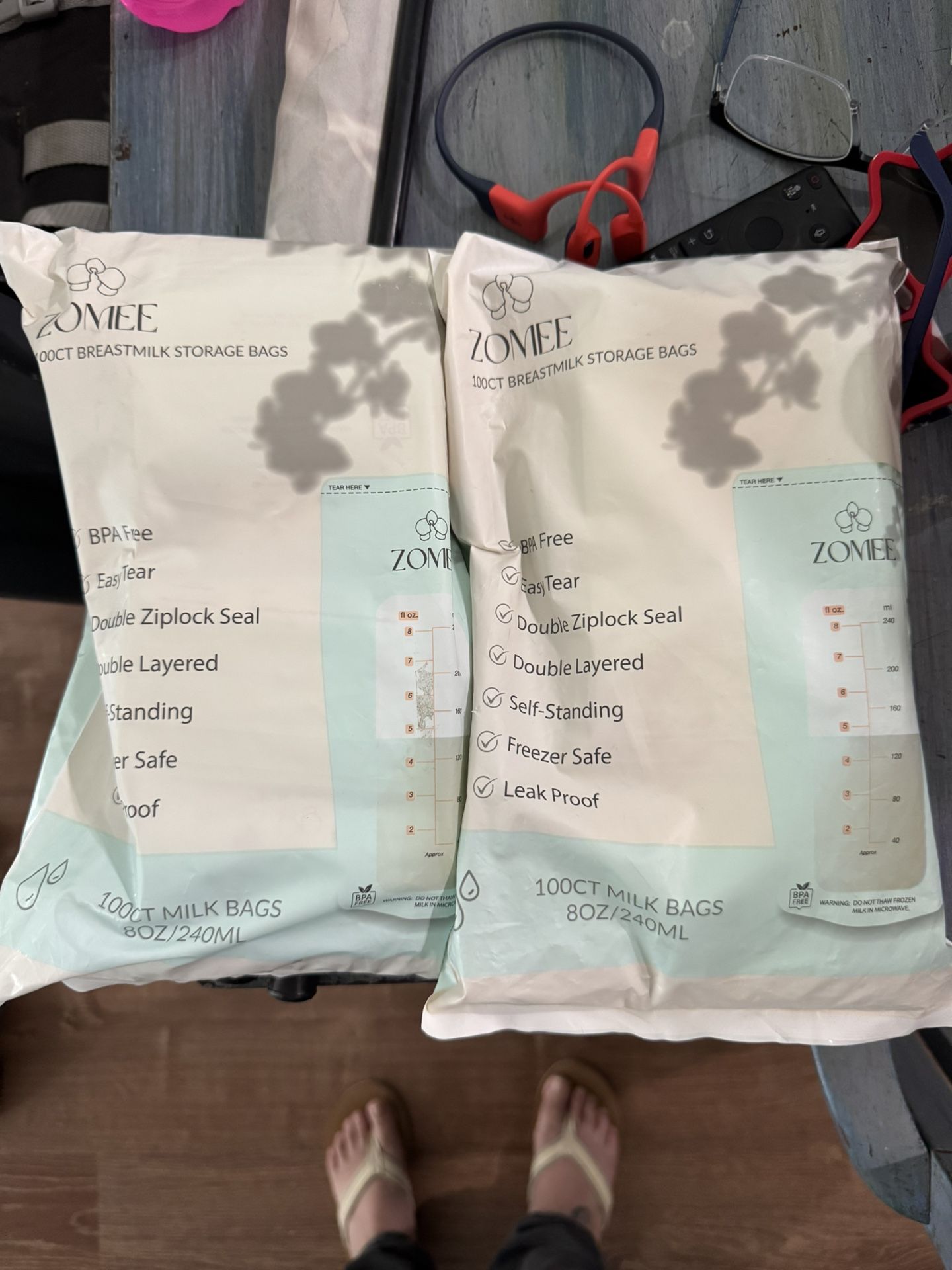 ZOMEE Breastmilk Storage Bags