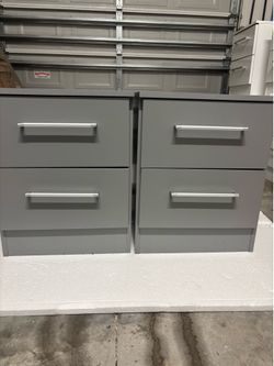 Gray Nighstand