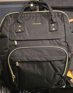 LOVEVOOK Laptop Backpack for Women with Giant Tumbler Holder Pocket,15.6 inch Waterproof Travel Back
