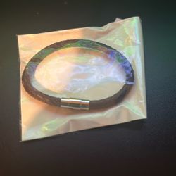 Brown Leather Bracelet 