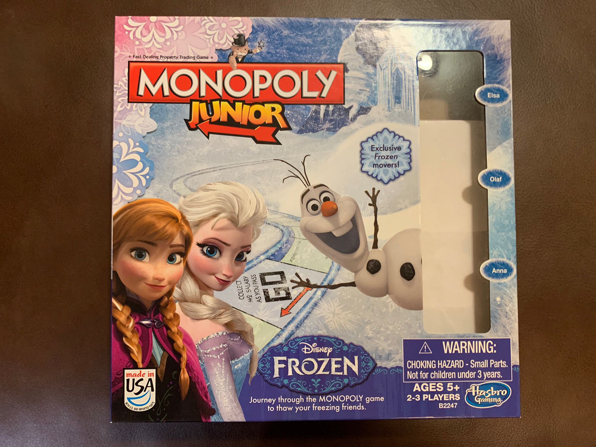 Monopoly, Junior, Frozen Edition