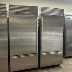 Sub Zero 72” Wide Built In Bottom Freezer Refrigerators 