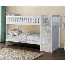 Twin/twin Bunk Bed With Storage Steps Mattress Included 
